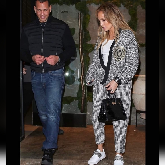 ZCD Montreal Italian Crystals White Leather Bling ASO Jennifer Lopez 37 US 6.5 - Picture 16 of 16